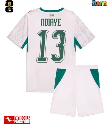 Senegal Iliman Ndiaye #13 Hemmatröja Barn VM 2026 Kortärmad (+ Korta byxor)
